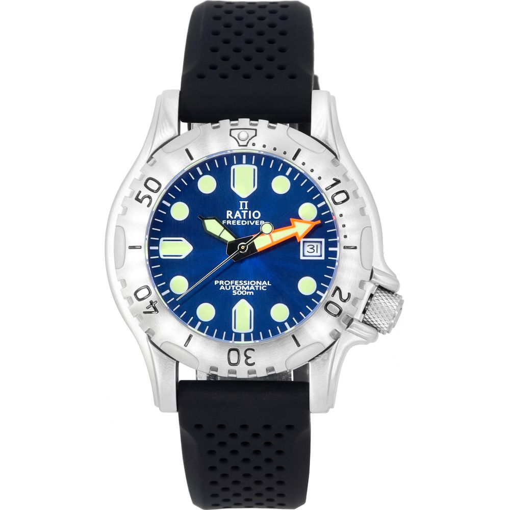 Ratio FreeDiver Professional Sapphire Blue Sunray Dial Automatic RTF019 500M Men's Watch