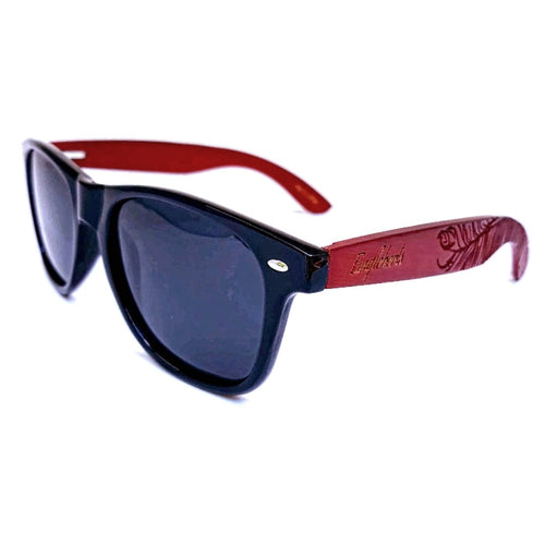 Load image into Gallery viewer, Rosewood Sunglasses, Polarized, Artisan Engraved, Handcrafted
