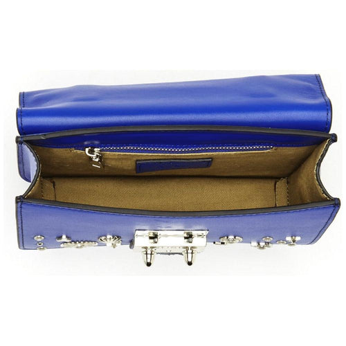 Load image into Gallery viewer, SUSU The Hollywood Studded Leather Crossbody Bag Cobalt Blue
