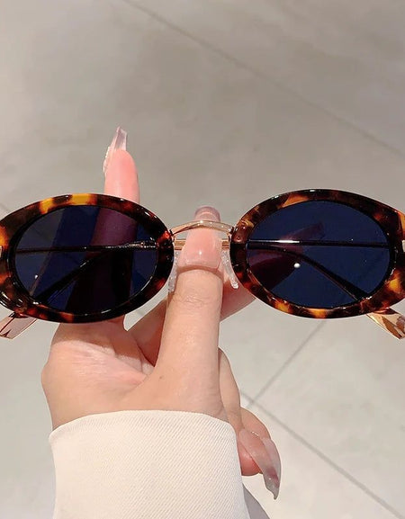 Friday Luxury Metal Designer Sunglasses