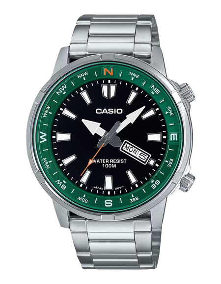 Men's Watch Casio MTD-130D-1A3VDF Silver (Ø 44 mm)-0