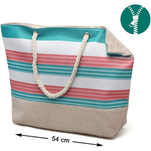 Load image into Gallery viewer, Bag Beach Stripes 54 x 36,5 x 14 cm-0
