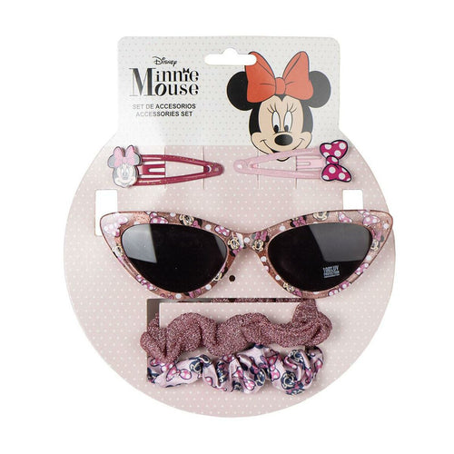 Load image into Gallery viewer, Sunglasses with accessories Minnie Mouse 15 x 17 x 2 cm-0
