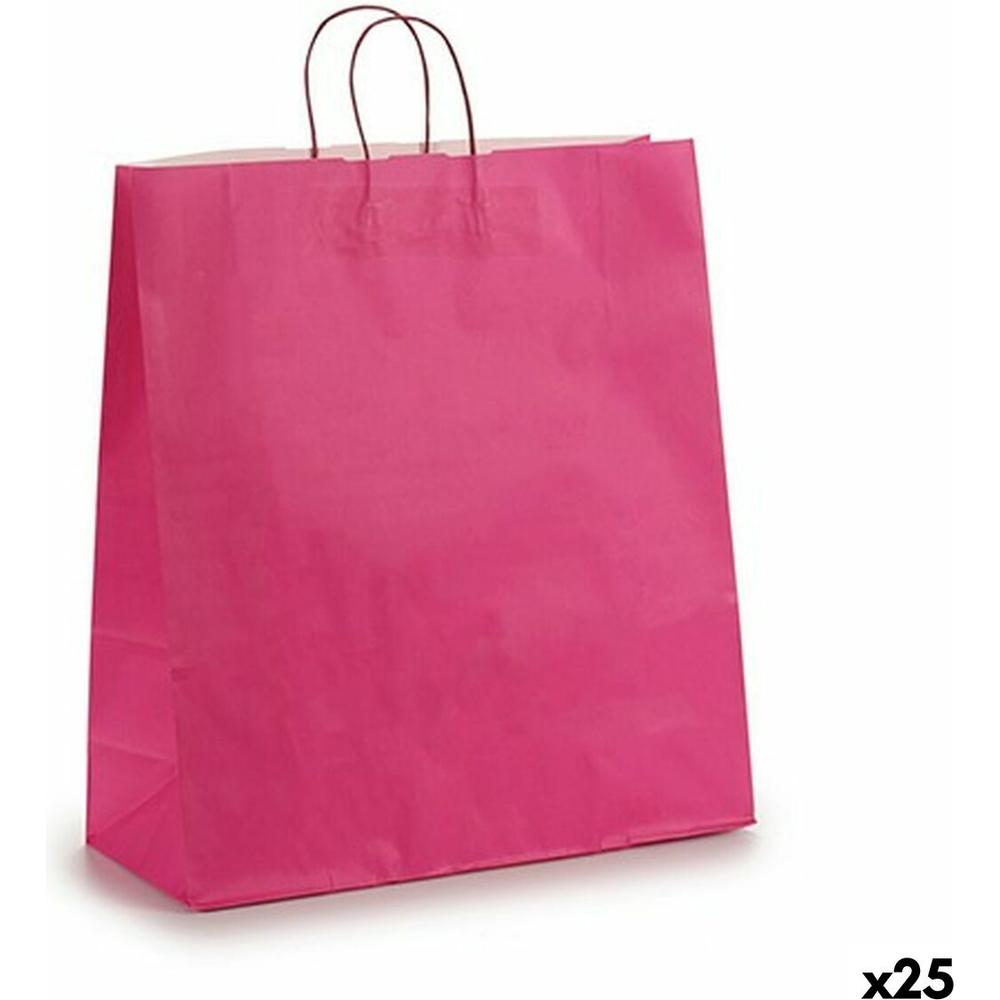 Paper Bag Pink 16 x 57,5 x 46 cm (25 Units)-0