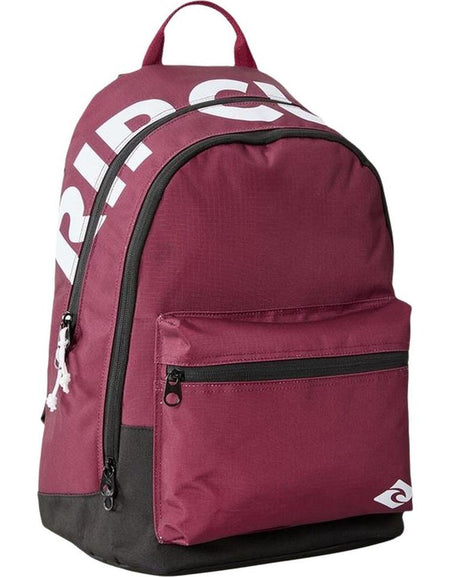 Casual Backpack Rip Curl Double Dome Pro Brown-0