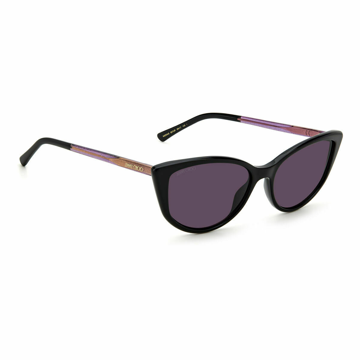 Ladies' Sunglasses Jimmy Choo NADIA/S Black ø 56 mm-8