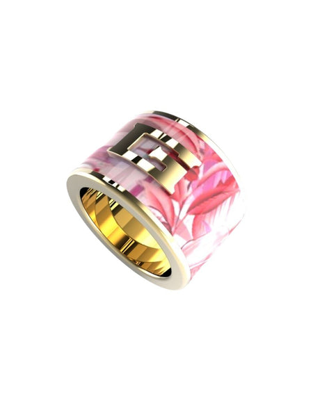 Ladies' Ring Guess JUBR02131JWYGPK54 Pink (14)-0