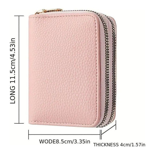 Load image into Gallery viewer, Women Zipper Short Style Purse Wallet
