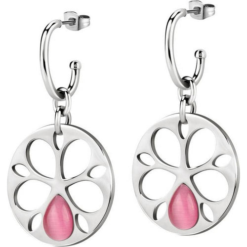 Load image into Gallery viewer, Morellato Fiore Stainless Steel SATE08 Women&#39;s Earrings
