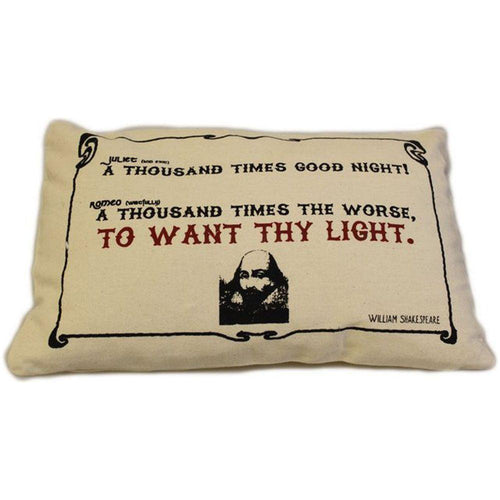 Load image into Gallery viewer, CUSCINI LETTERARI - Copricuscino in Juta lavata / Cotton pillow case  WANT THY LIGHT - Size 38x25cm-0
