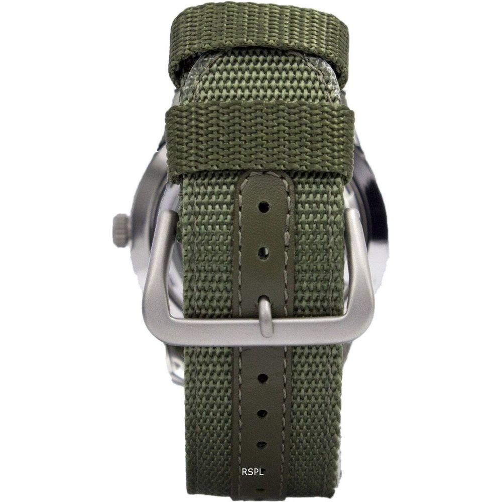 Seiko 5 Military Automatic Sports Japan Made SNZG09 SNZG09J1 SNZG09J Men's Watch - Green Dial