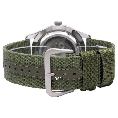 Load image into Gallery viewer, Seiko 5 Military Automatic Sports Japan Made SNZG09 SNZG09J1 SNZG09J Men&#39;s Watch - Green Dial
