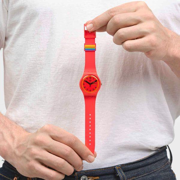 SWATCH Mod. PROUDLY RED-3