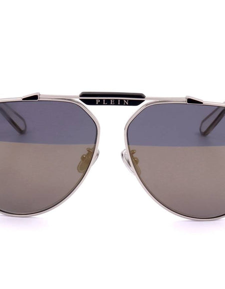 PHILIPP PLEIN SUNGLASSES Mod. SPP048M SHINY PALLADIUM-1