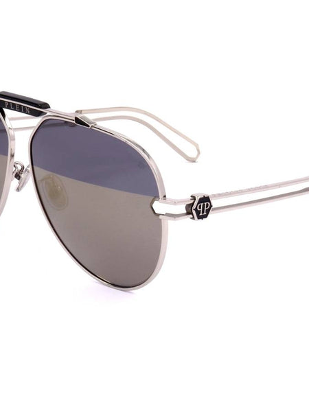 PHILIPP PLEIN SUNGLASSES Mod. SPP048M SHINY PALLADIUM-0