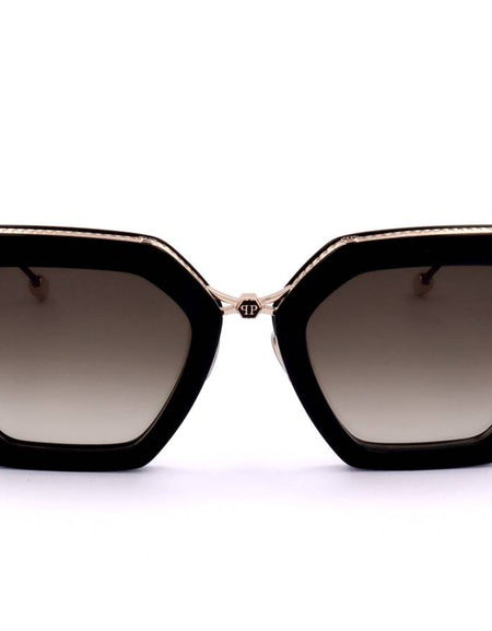 PHILIPP PLEIN SUNGLASSES Mod. SPP097S SHINY DARK BLACK-1