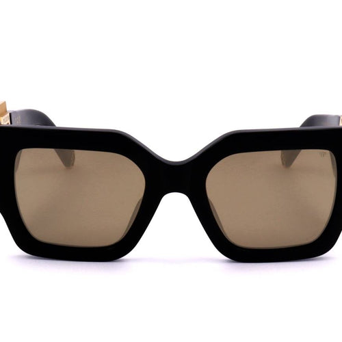 Load image into Gallery viewer, PHILIPP PLEIN SUNGLASSES Mod. SPP103S SHINY GREY GOLD-2
