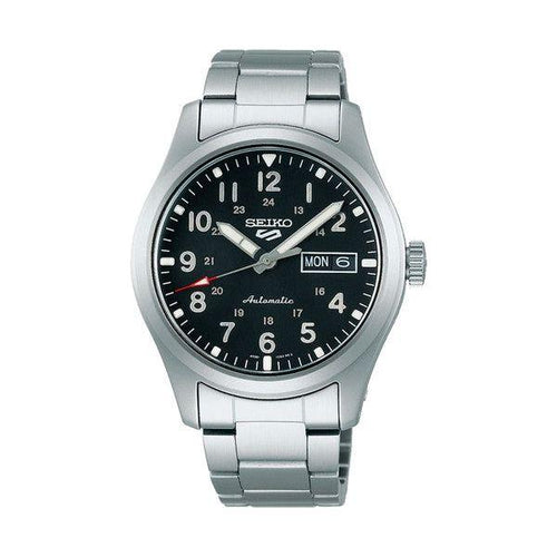 Load image into Gallery viewer, SEIKO 5 Mod. SPORTS DAY &amp; DATE  AUTOMATIC - BLACK-0
