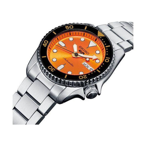 Load image into Gallery viewer, SEIKO 5 Mod. SPORTS AUTOMATIC DAY &amp; DATE - ORANGE-2
