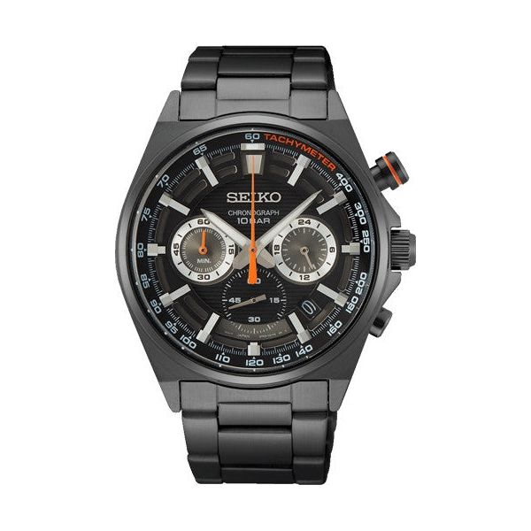 SEIKO Mod. CHRONOGRAPH - FULL BLACK-0