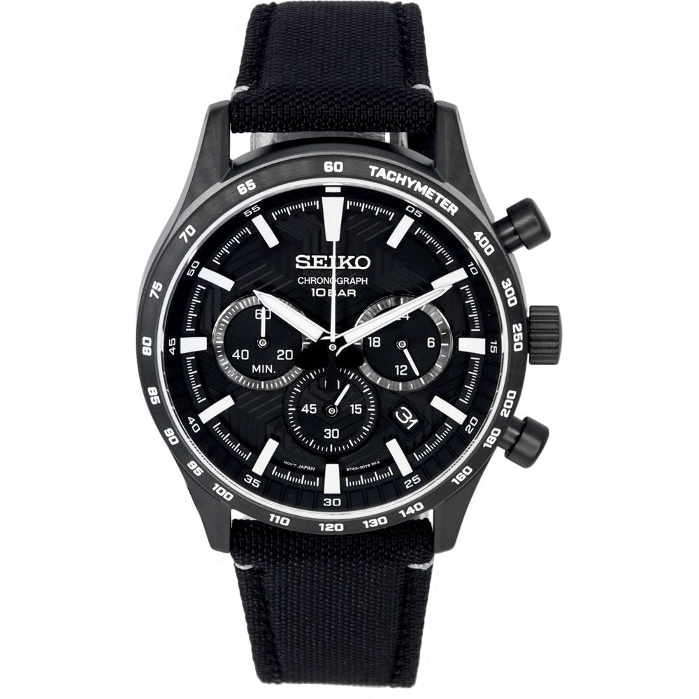 Seiko Urban Sports Chronograph Men's Watch - Timeless Elegance and Precision