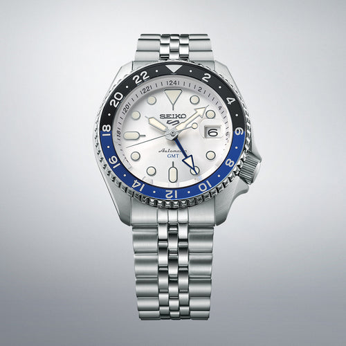 Load image into Gallery viewer, SEIKO 5 Mod. SPORTS AUTOMATIC GMT - WHITE-1
