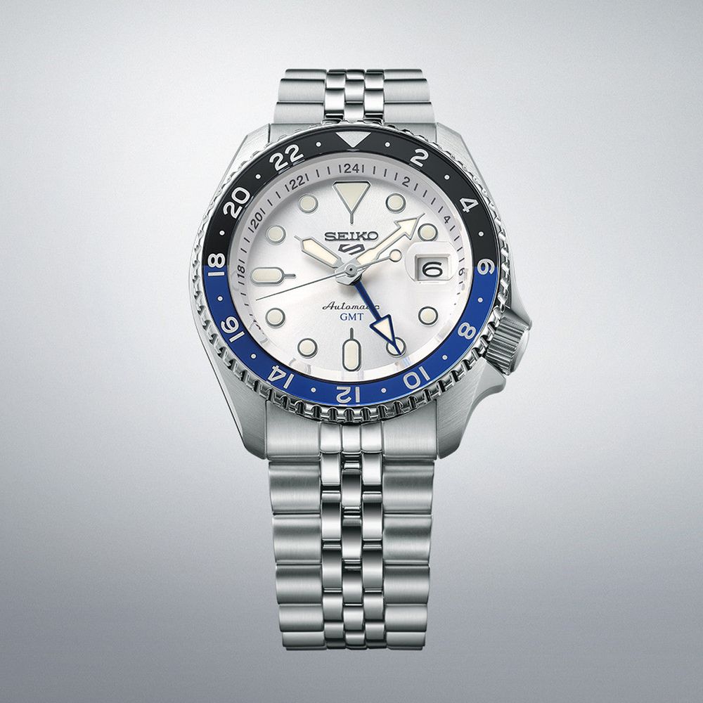 SEIKO 5 Mod. SPORTS AUTOMATIC GMT - WHITE-5