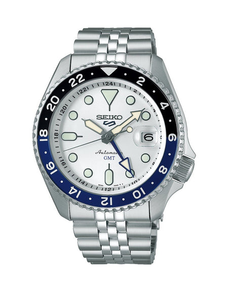 SEIKO 5 Mod. SPORTS AUTOMATIC GMT - WHITE-0