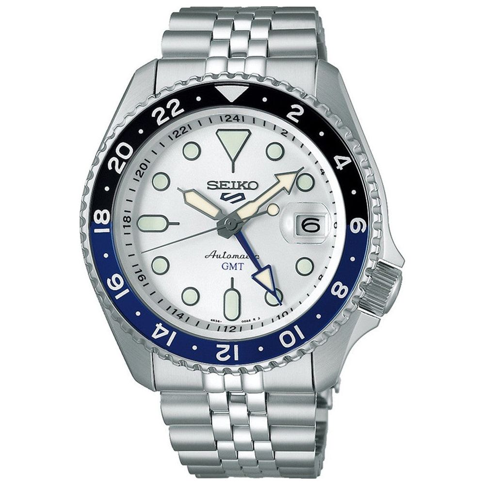 SEIKO 5 Mod. SPORTS AUTOMATIC GMT - WHITE-0