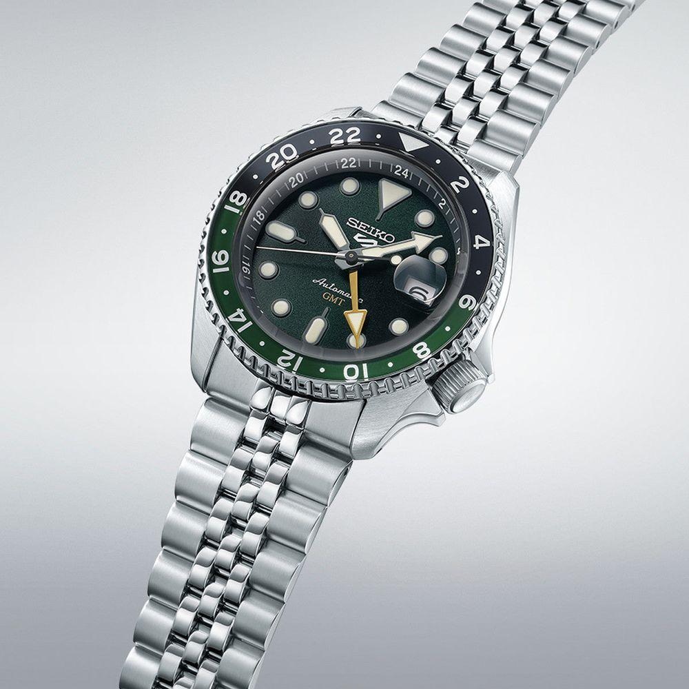 SEIKO 5 Mod. SPORTS AUTOMATIC GMT - FOREST GREEN-6