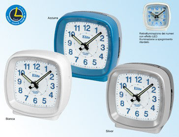 Load image into Gallery viewer, ELITE SVEGLIA ANALOGICA BLU / BLUE ALARM CLOCK-0

