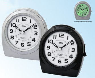 Load image into Gallery viewer, ELITE SVEGLIA ANALOGICA NERA / BLACK ALARM CLOCK-0
