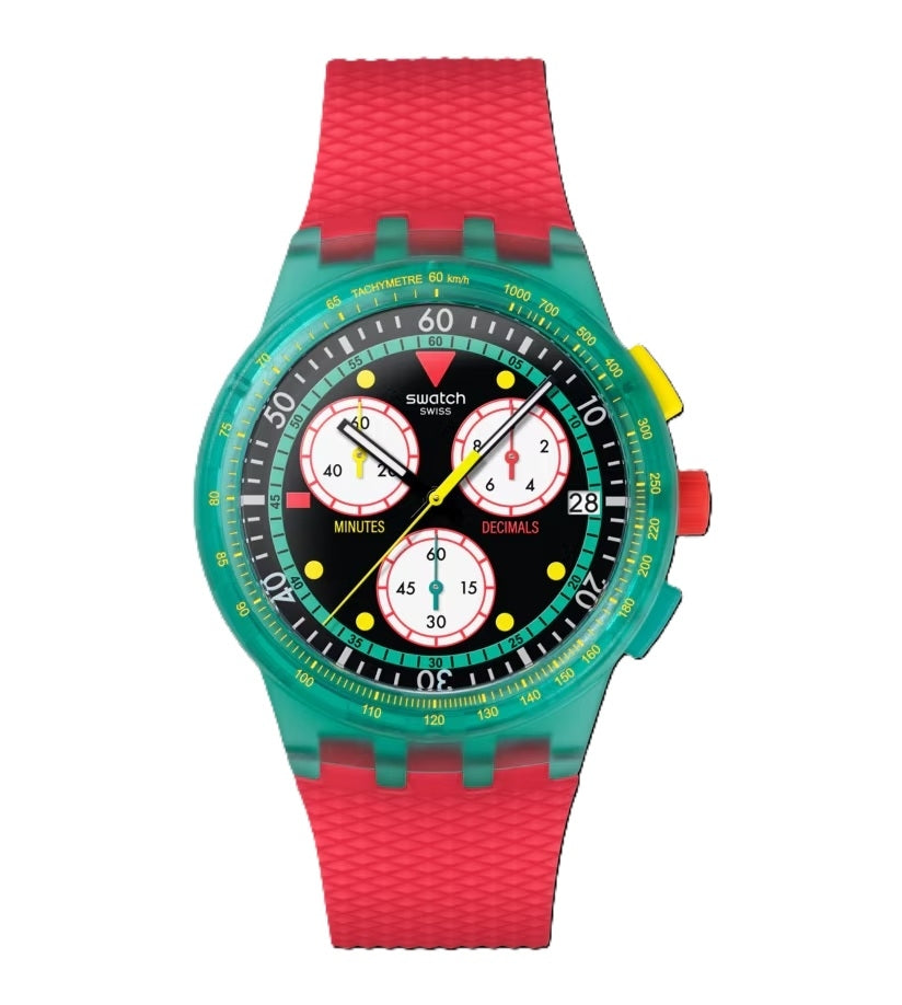 SWATCH Mod. NEON EMERALD CHRONO-0