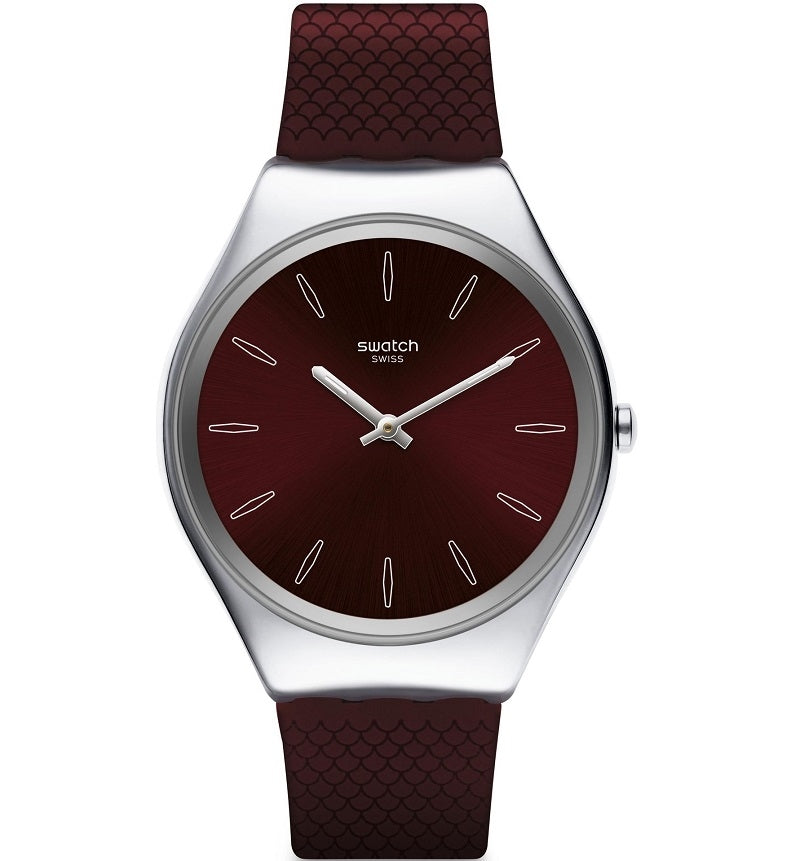SWATCH Mod. SKINBURGUNDY-0
