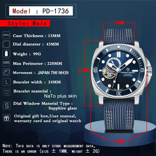 Load image into Gallery viewer, Men Automatic Mechanical Watches Fashion Sports TOP Brand Sapphire
