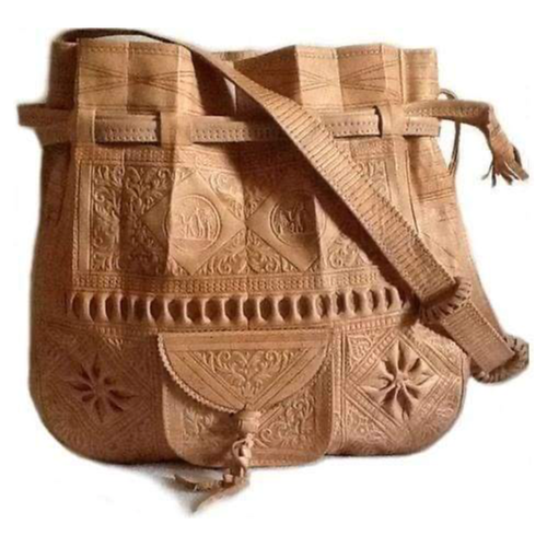 Load image into Gallery viewer, Moroccan Leather Bucket Bag
