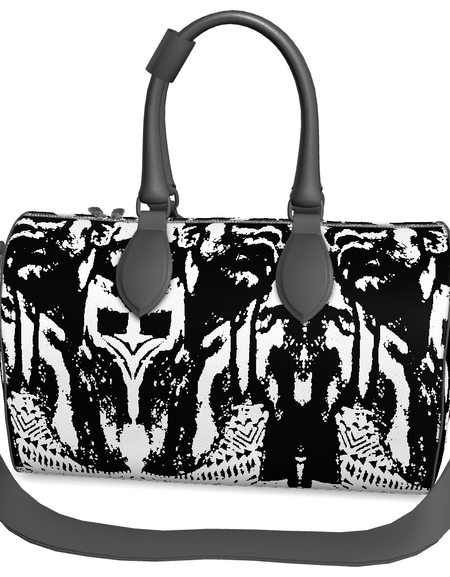 The West COAST Dripper Leather Duffle Travel Bag