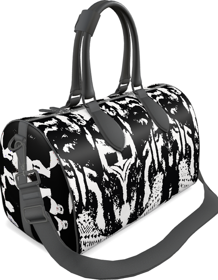 The West COAST Dripper Leather Duffle Travel Bag