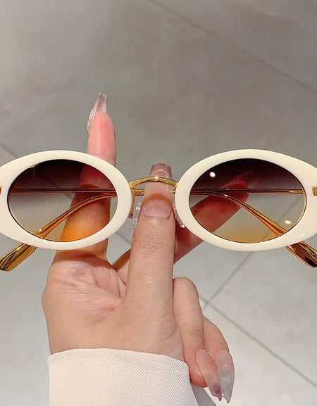 Friday Luxury Metal Designer Sunglasses