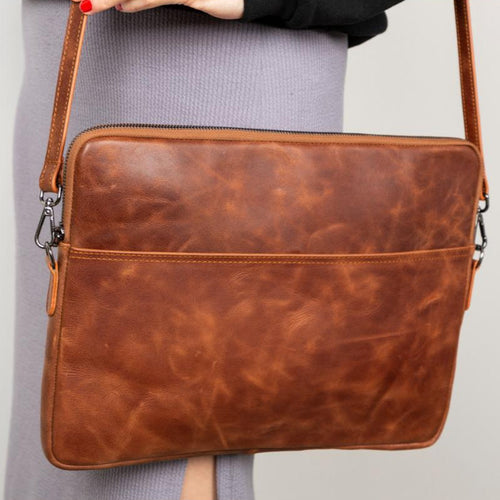 Load image into Gallery viewer, Leeds Leather Laptop / Tablet Sleeve-1
