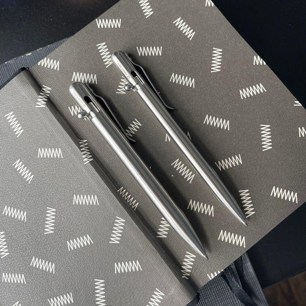 Stainless Steel - SLIM Bolt Action Pen by Bastion®