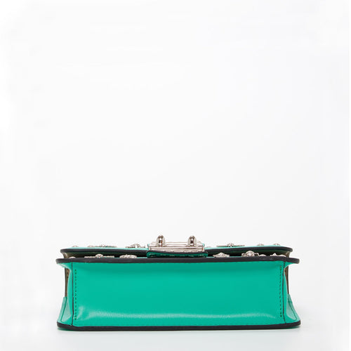 Load image into Gallery viewer, SUSU The Hollywood Green Purse with Studs
