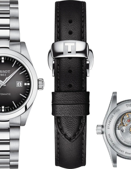 TISSOT Mod. T-MY LADY AUTOMATIC W-DIAMONDS Special Pack + Extra Strap-0