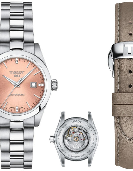 TISSOT Mod. CLASSIC DREAM With DIAMONDS Special Pack + Extra Strap-0