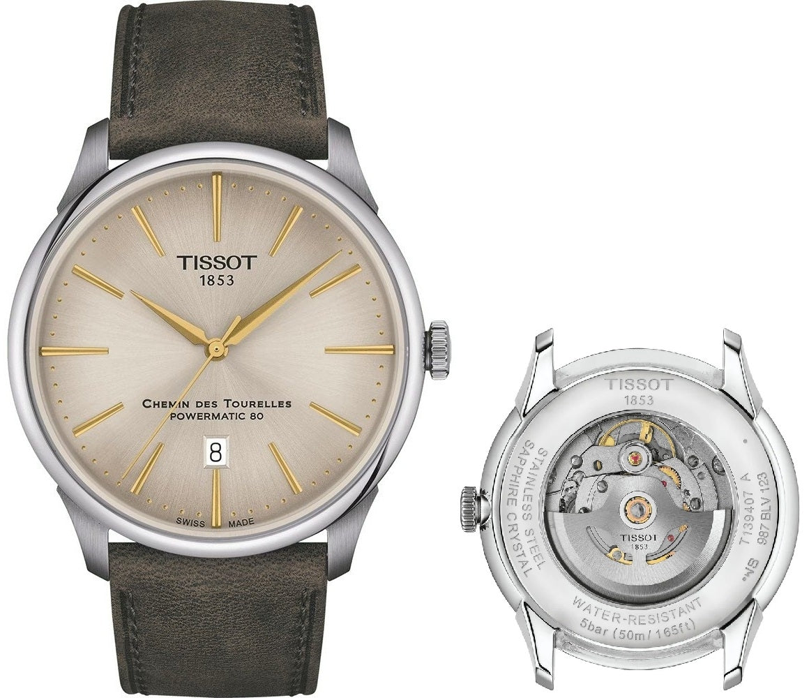 TISSOT Mod. CHEMIN DES TOURELLES POWERMATIC 80-0