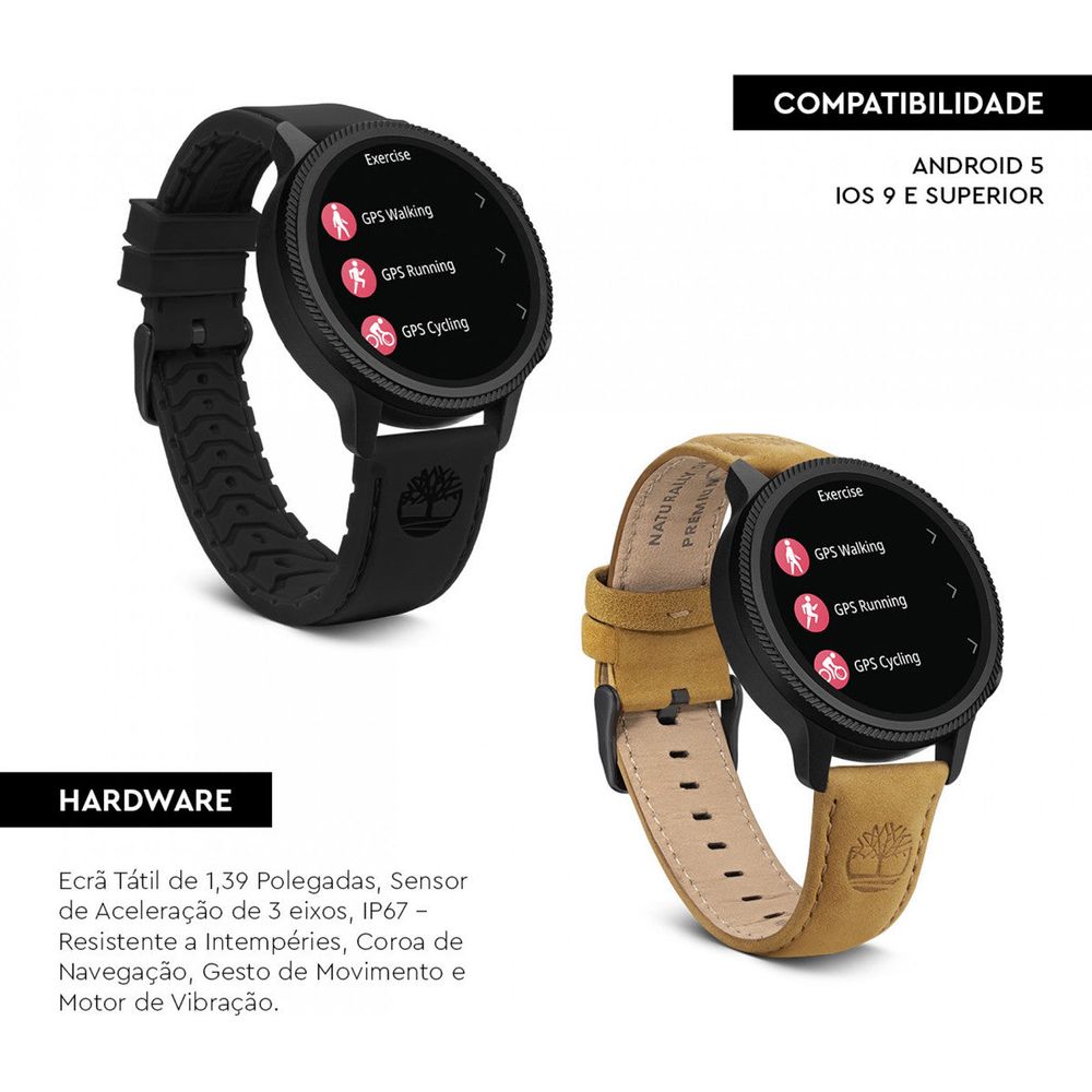 TIMBERLAND SMARTWATCH WATCHES Mod. TDIGB0064503-SET-7