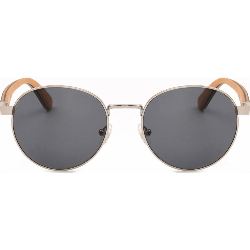 Jamie - Titanium & Wood Sunglasses