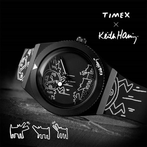 Load image into Gallery viewer, TIMEX Mod. Q X KEITH HARING Special Edt.-1
