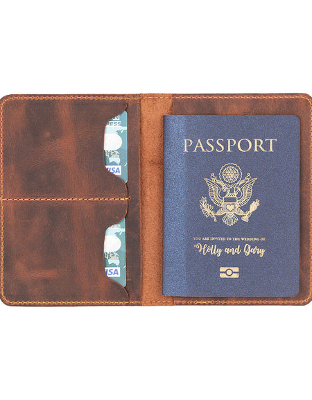 Viaggio Leather Passport Wallet-0