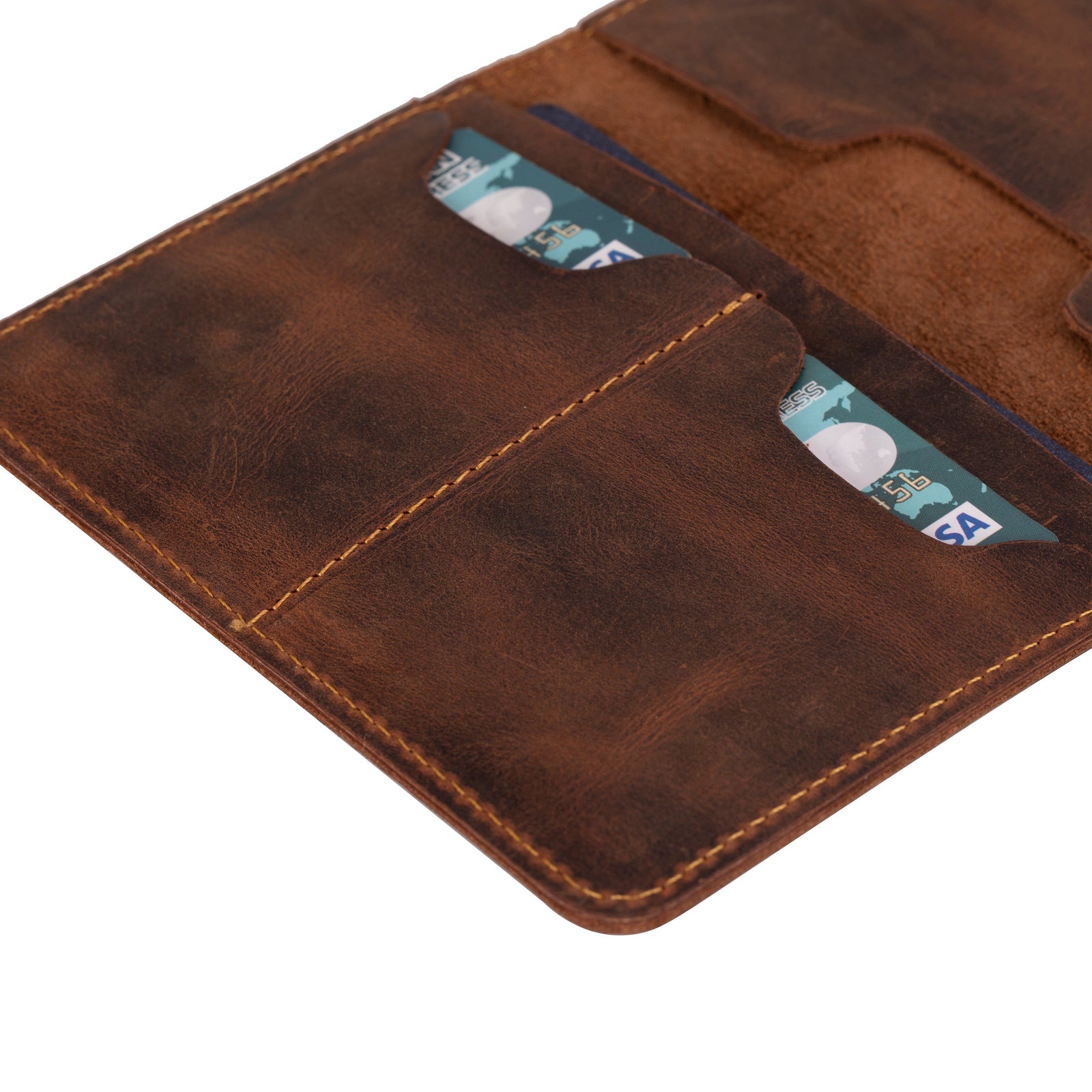 Viaggio Leather Passport Wallet-3
